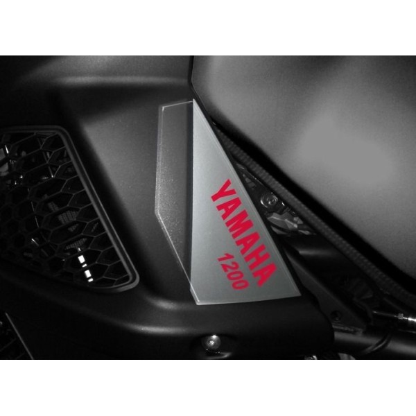 3D RESIN SEITENHALTER kompatibel für MOTORRAD Yamaha SUPER TENERE 2 Farben