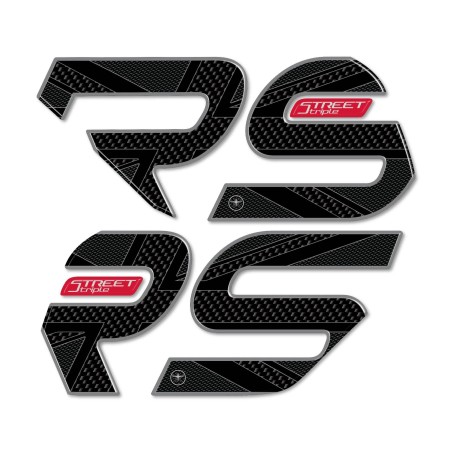 Adesivi Laterali serbatoio compatibili con Triumph Street Triple 765 RS 2017-22