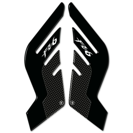 Pegatinas laterales de resina 3D para depósito de moto compatibles Yamaha FZ6 FAZER
