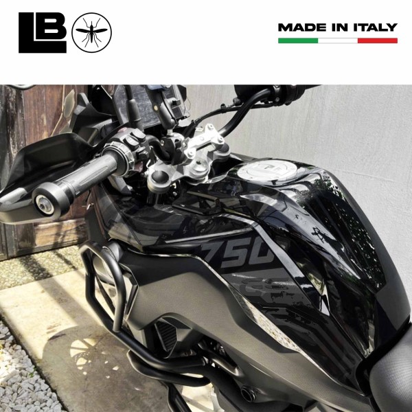 Adesivi laterali Serbatoio Moto compatibili con Bmw F750GS F 850 GS Triple Black