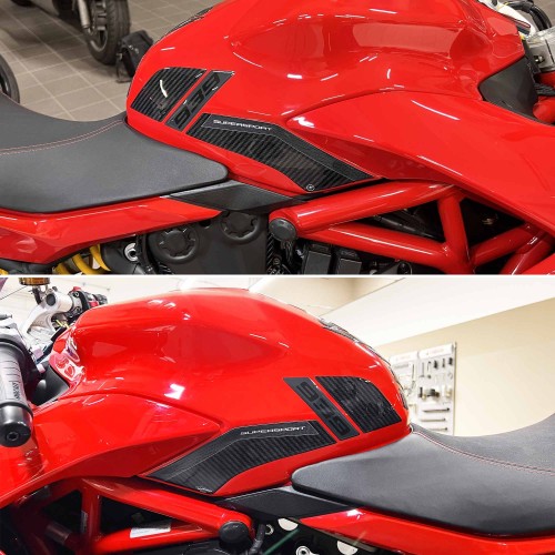 Adesivi laterali serbatoio Moto compatibili con Ducati Supersport 939 2017-2020