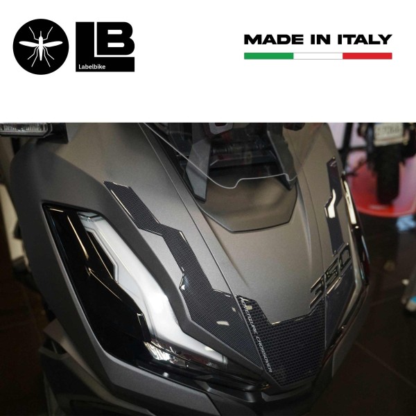 Adesivi muso frontale in resina 3D per scooter compatibili con Honda ADV350 2022