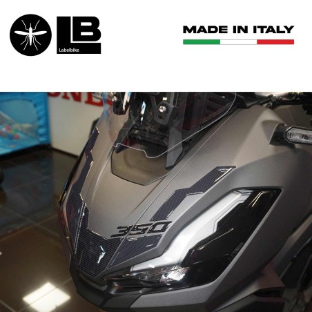 3D Harz Frontaufkleber für Motorroller kompatibel mit Honda ADV350 2022