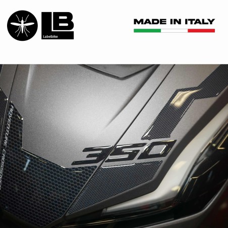 3D resin front face stickers for scooters compatible with Honda ADV350 2022