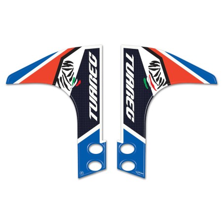 Adesivi Parasteli parafango moto compatibili con Aprilia Tuareg 660 Podium 2024