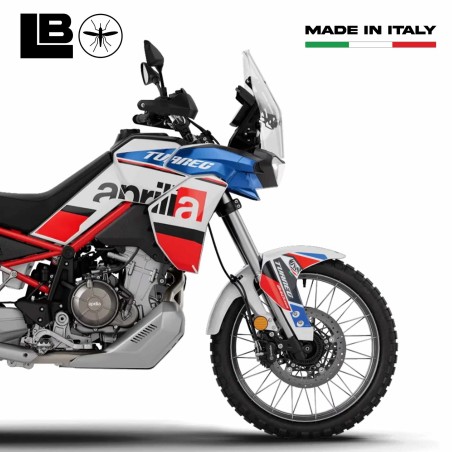 Adesivi Parasteli parafango moto compatibili con Aprilia Tuareg 660 Podium 2024