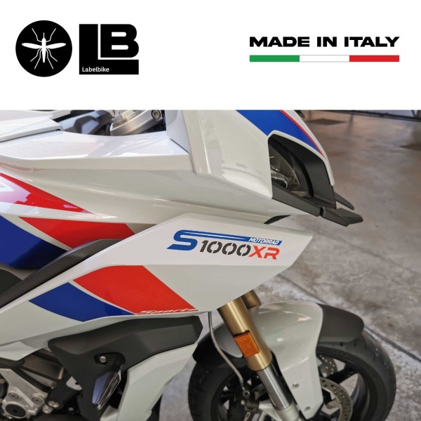 Vorgefertigte Aufkleber kompatibel mit BMW S1000XR SPORT Schriftzug 18x4 cm