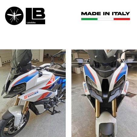 Pegatinas pre-espaciadas compatibles con las letras adhesivas BMW S1000XR SPORT 18x4 cm