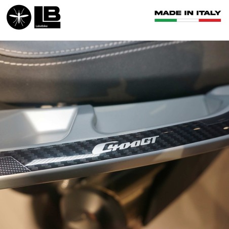 3D Gel Protector Aufkleber mit Topcase kompatibel mit BMW C400GT