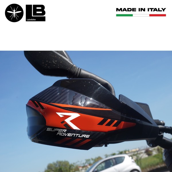 Pegatinas guardamanos compatibles con KTM 1290 Super Adventure-R 2016-20