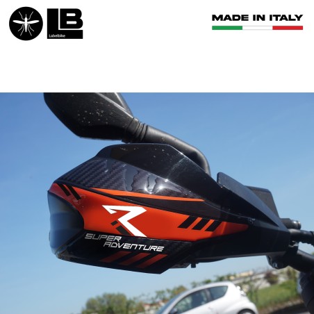 Handschutzaufkleber kompatibel mit KTM 1290 Super Adventure-R 2016-20