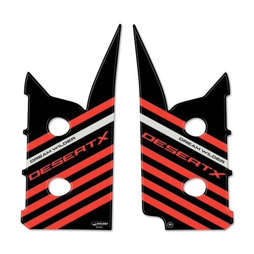 Autocollants Protection garde-boue moto compatible avec Ducati DesertX 2023 2