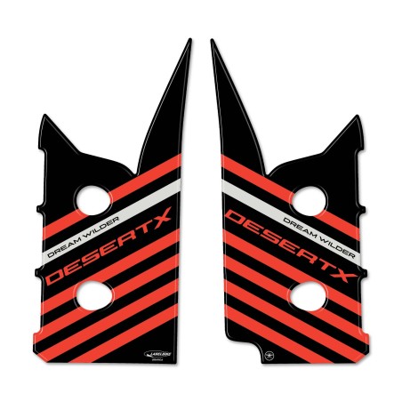 Autocollants Protection garde-boue moto compatible avec Ducati DesertX 2023