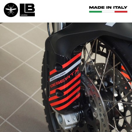 Stickers Motorcycle mudguard protection compatible with Ducati DesertX 2023