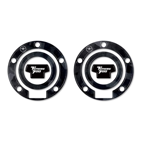 Autocollants de protection de bouchon de réservoir compatibles avec Yamaha Tenere 700 World Raid