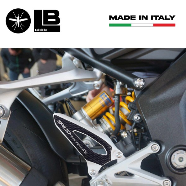 Adesivi Protezioni Battitacco moto compatibili con Triumph Speed Triple 1200 RS
