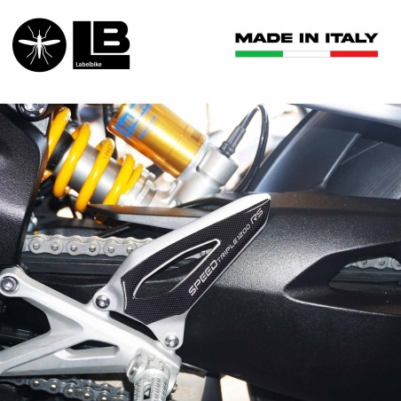 Adesivi Protezioni Battitacco moto compatibili con Triumph Speed Triple 1200 RS