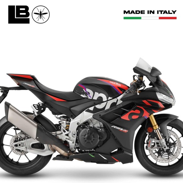 Aufkleber Seitenprotektoren kompatibel mit Aprilia Tuono V4 RSV4 Factory 2023