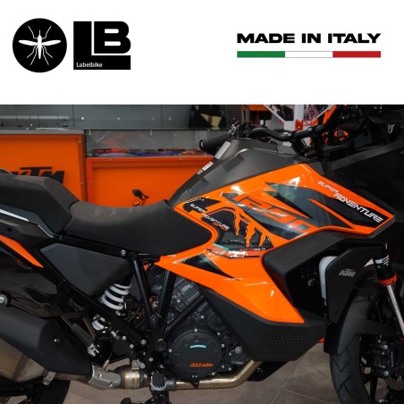 Adesivi Protezioni Laterali compatibili con KTM 1290 Super Adventure S-R 2021-24