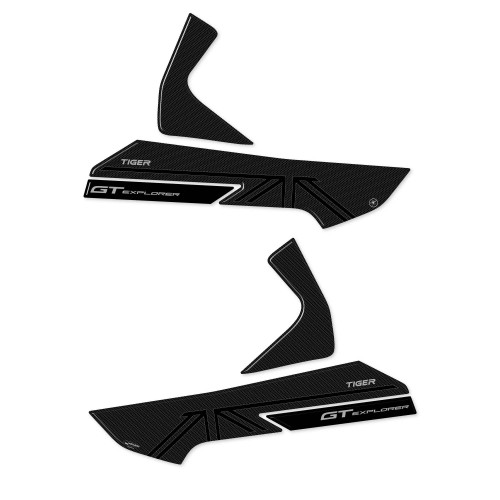 Adesivi Protezioni laterali compatibili con Triumph Tiger 1200 GT Explorer 2023 2