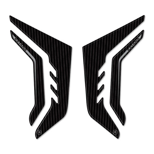 Pegatinas Protectores laterales de moto compatibles con Suzuki Katana 2019-23 Gris 2