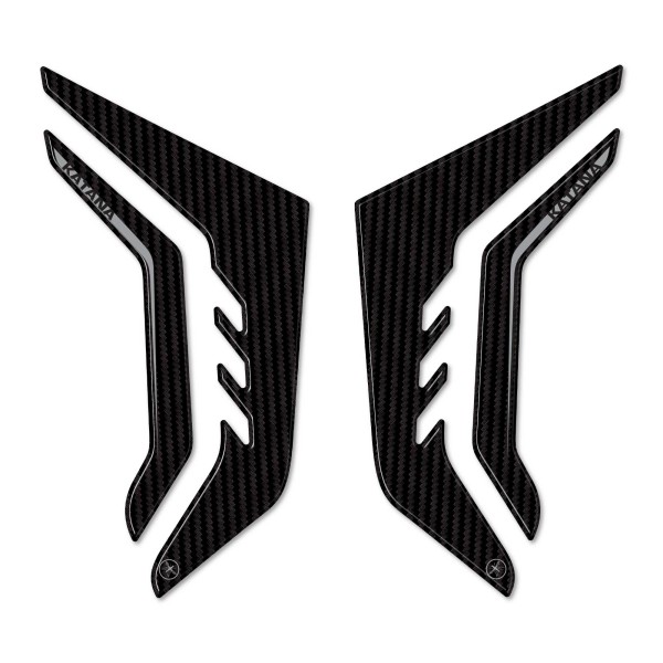 Pegatinas Protectores laterales de moto compatibles con Suzuki Katana 2019-23 Gris