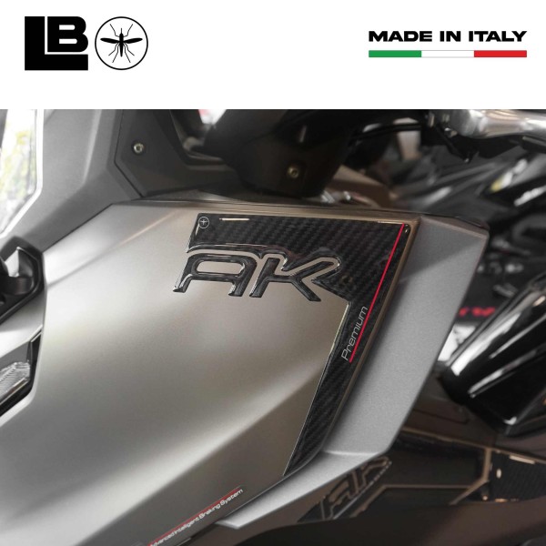 Adesivi Protezioni laterali paraspigoli compatibili con Kymco Ak550 Premium