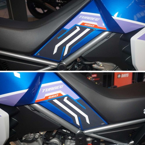 Stickers Tank side protectors compatible with Aprilia Tuareg Tagelmust
