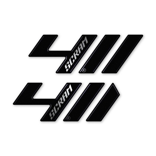 Tank side protection stickers compatible with Royal Enfield Scram 411 2