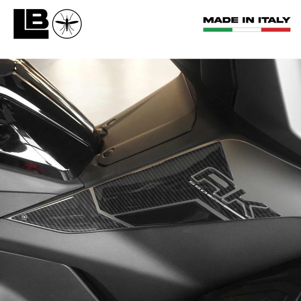 Stickers Scooter Tunnel Side Protectors compatible with Kymco Ak550 Premium