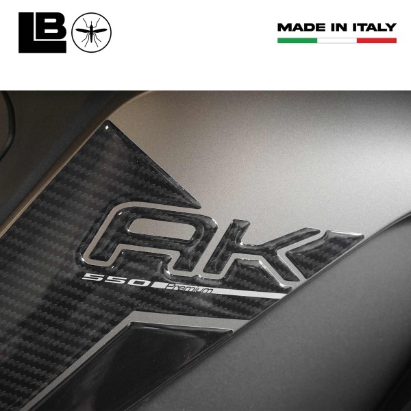 Adesivi Protezioni laterali tunnel scooter compatibili con Kymco Ak550 Premium