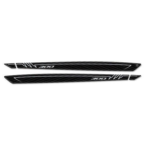 Adesivi Protezioni Maniglie Bauletto compatibili con Yamaha Tricity 300 2020-23 2