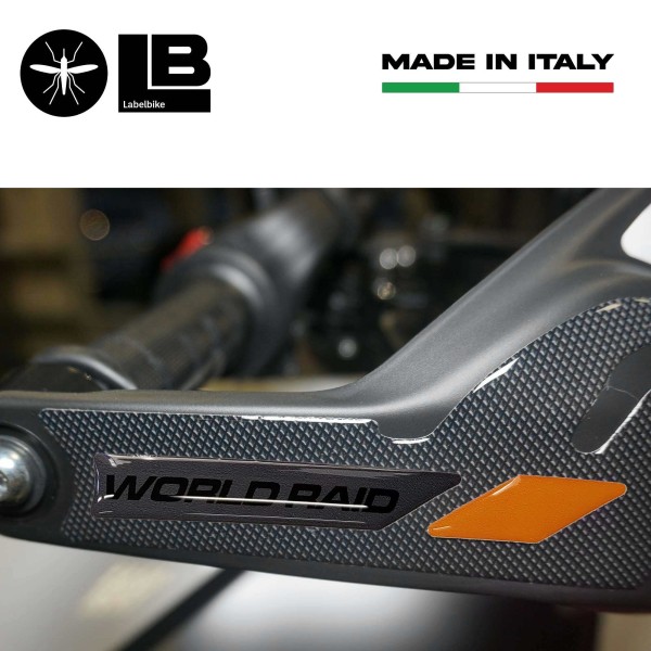 Adesivi Protezioni Paramani resina gel 3D compatibili con Yamaha Tenere 700 2023