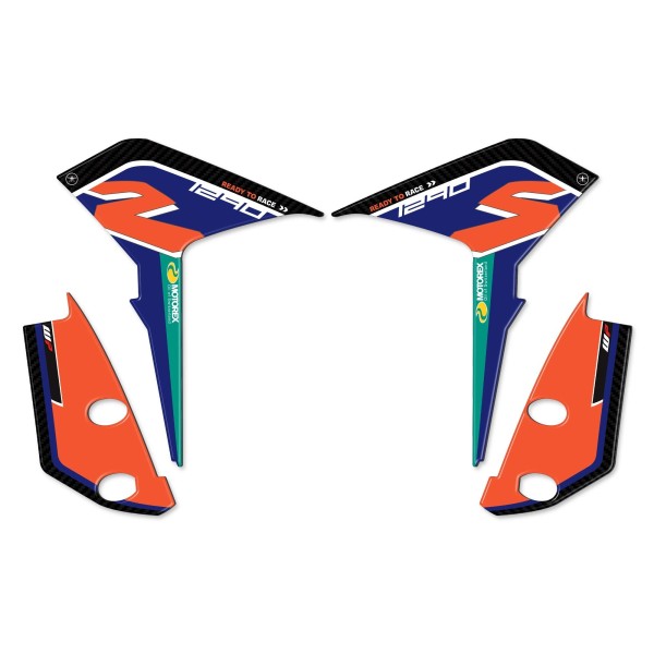 Stickers de protection de tige de selle compatible avec KTM 1290 Super Adventure R 2021-24