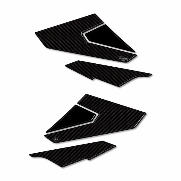 Pegatinas Protectores Reposapiés Traseros compatibles con Kymco Ak550 Premium