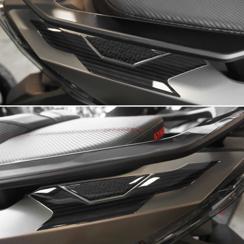 Adesivi Protezioni sotto maniglie scooter compatibili con Kymco Ak550 Premium