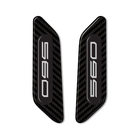 Adesivi resina 3D per tappi specchietti carene compatibili con Yamaha Tmax 2022