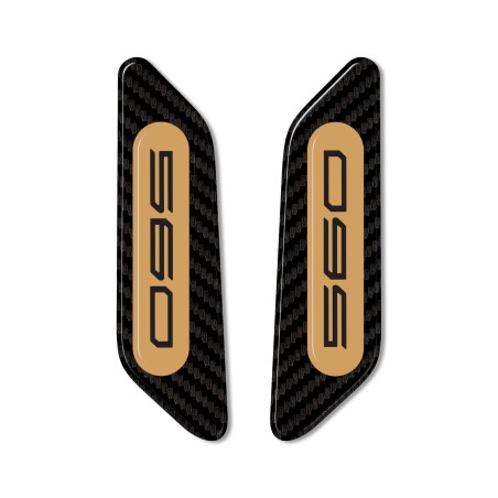 Adesivi resina 3D per tappi specchietti carene compatibili con Yamaha Tmax 2022