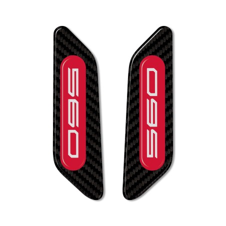 Adesivi resina 3D per tappi specchietti carene compatibili con Yamaha Tmax 2022