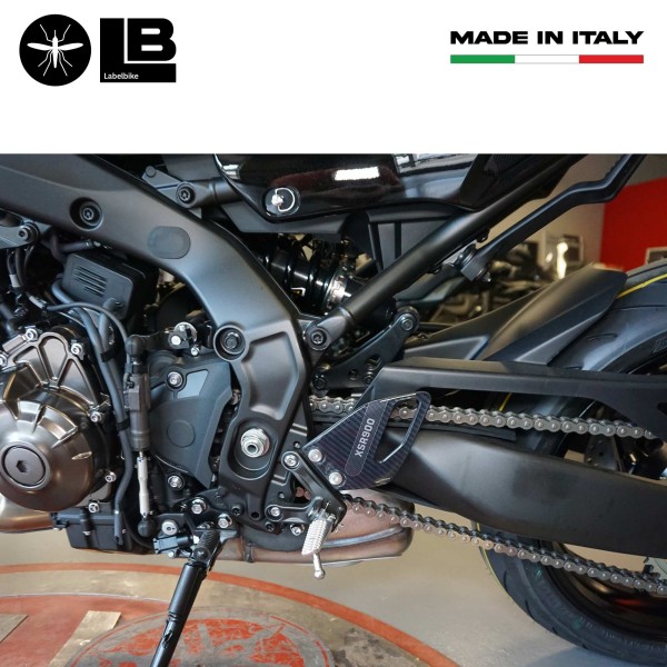 3D Resin Stickers 3D Motorcycle Heel Protectors compatible with Yamaha XSR900 2022