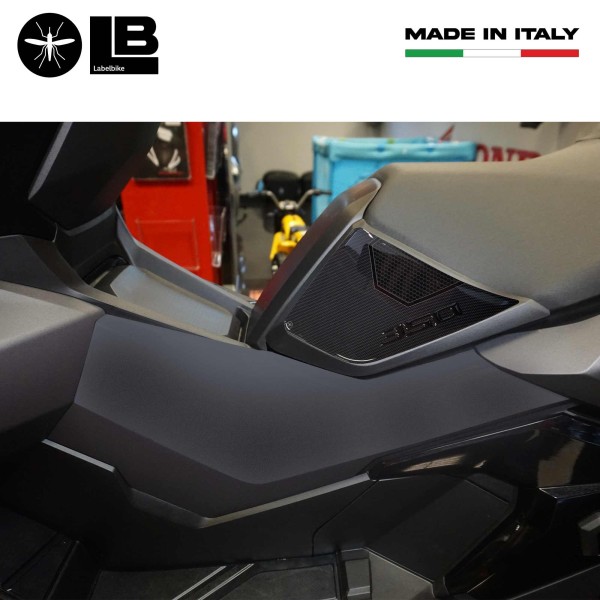 3D Resin Stickers Protections latérales compatibles avec Honda ADV350 2022