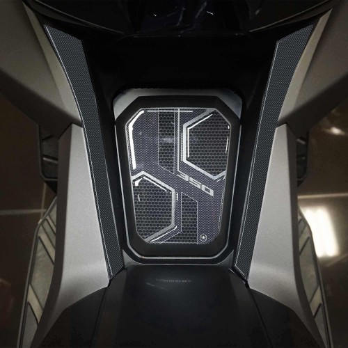 3D Resin Stickers 3D Footboard Door protectors compatible avec Honda ADV350 2022