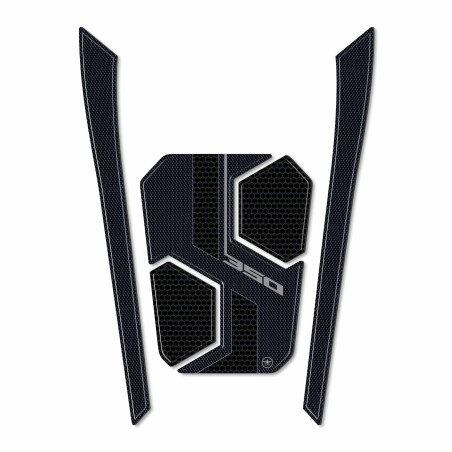 3D Resin Stickers 3D Footboard Door protectors compatible avec Honda ADV350 2022