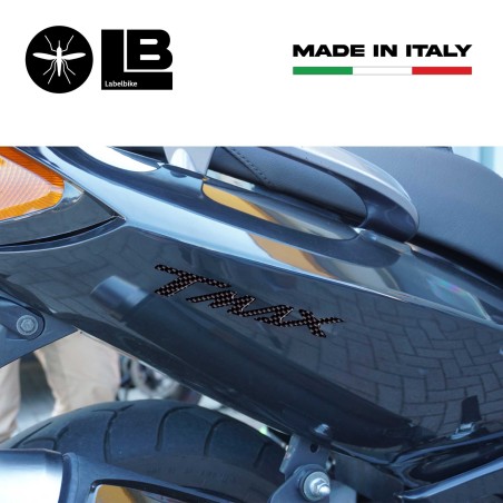 adesivi resina 3D Scritte tmax scooter compatibili con Yamaha T-Max 500-530-560