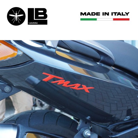 adesivi resina 3D Scritte tmax scooter compatibili con Yamaha T-Max 500-530-560