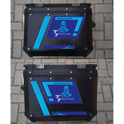 3D Resin Gel Stickers 3D Motorcycle Side Bags compatible avec Yamaha Tenere 700 2022