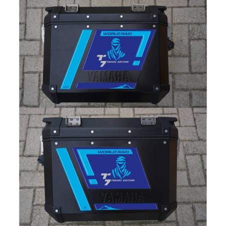 3D Resin Gel Stickers 3D Motorcycle Side Bags compatible avec Yamaha Tenere 700 2022