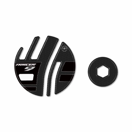 3D Resin Gel Stickers Motorcycle crankcase protectors compatible with Yamaha Tracer 9 GT