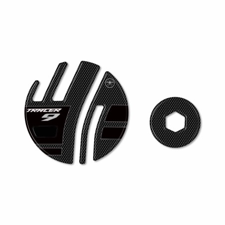 3D Resin Gel Stickers Motorcycle crankcase protectors compatible with Yamaha Tracer 9 GT