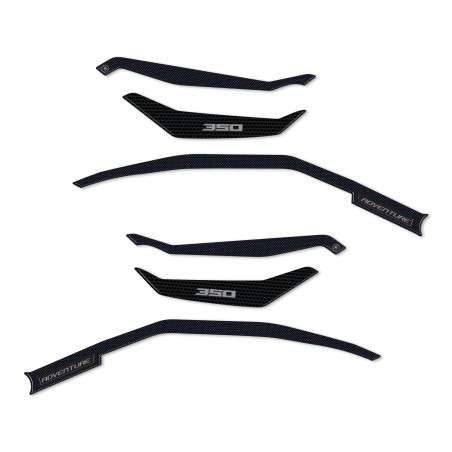 3D Resin Gel Stickers 3D Handguards compatible avec Honda ADV350 2022-2025